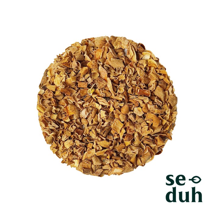 

Buah Pala Cacah / Nutmeg Fruit Bits / Pala - 250 gram