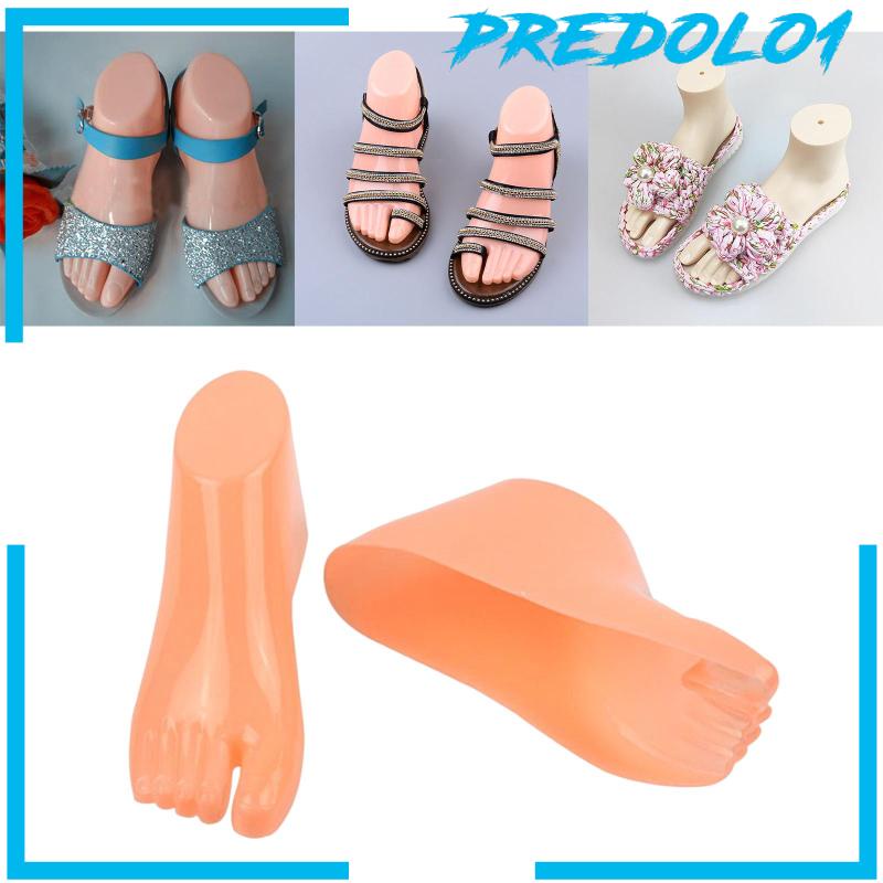 [Predolo1] 1pasang Kaki Model Manekin Untuk Gelang Kaki Model Kaos Kaki Display Stand