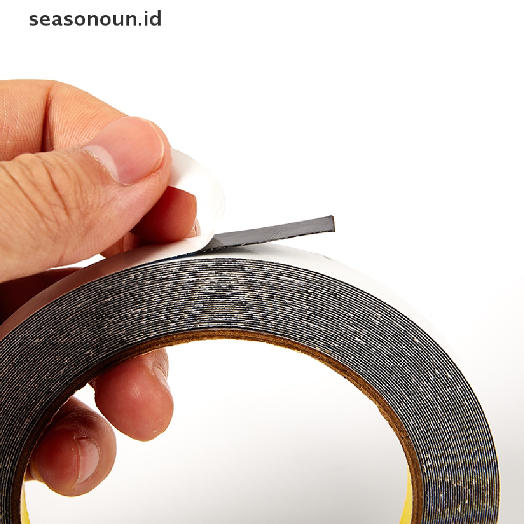 Seasonoun 10m Sticker Double Side Adhesive Tape Fix Untuk Layar Hp LCD Repair Tape.