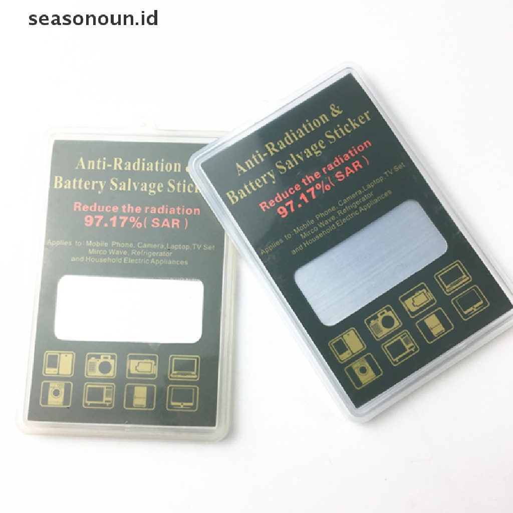 Seasonoun 1pc Stiker Perisai Perlindungan Anti Radiasi EMF Untuk Hp, Laptop, Dll