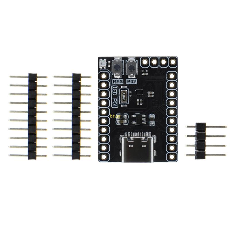 Btsg T-HC32 HC32L110B6 Ukuran Terkecil MCU Ultra-low Power Flexible Power Management WS2812 Untuk KeilIAR Software Support C