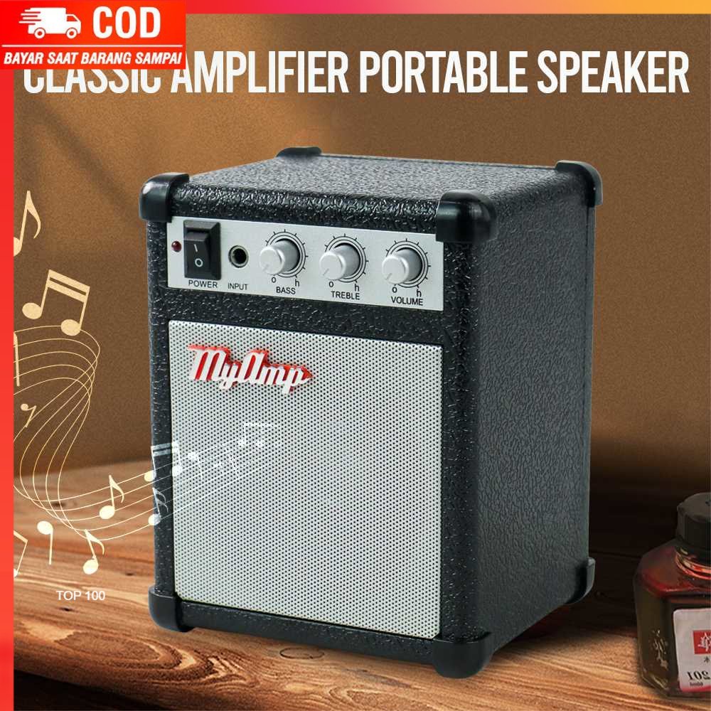 ( 100% BARANG ORI ) MyAmp Classic Amplifier Portable Speaker - MP3