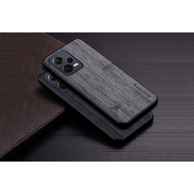 POCO X5 5G SOFT CASE AIORIA WOOD CROSS PATTERN COVER SILIKON SOFTCASE