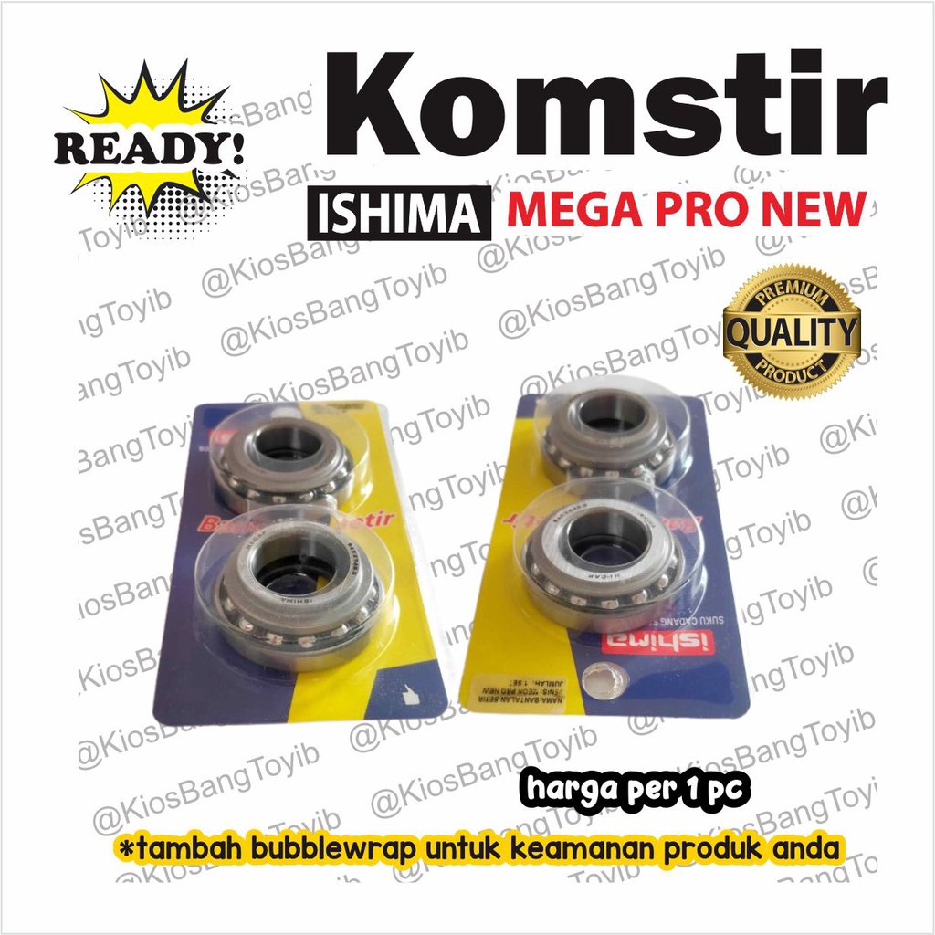 Komstir Comstir Race Ball Kit Honda Megapro New (Ishima)