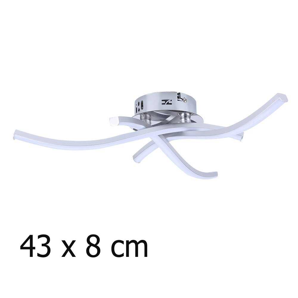 (BISA COD) FTIHSHP FCMILA Lampu LED Plafon Modern Ceiling Light 18W 43x8 cm Cool White - M236