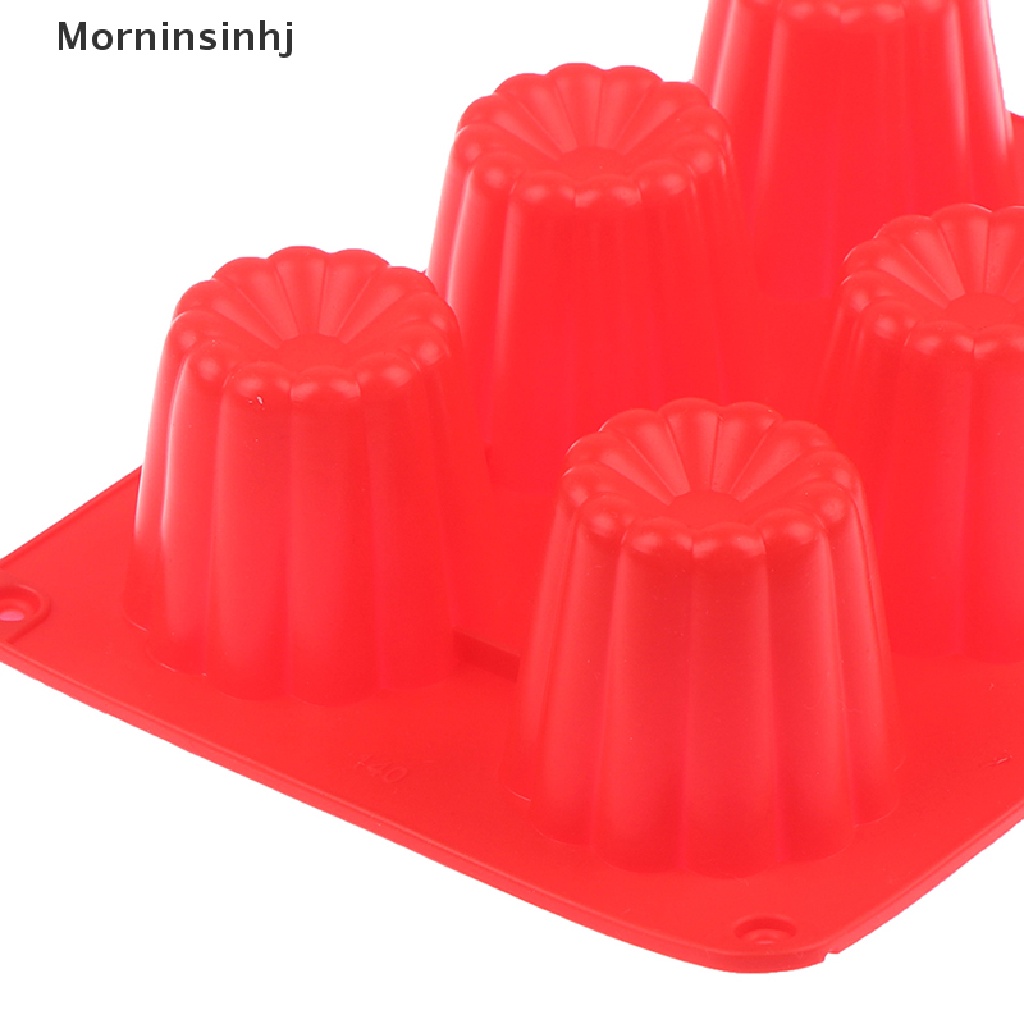 Mornin Cetakan Silikon DIY Untuk Handmade Membuat Silinder Aroma Lilin 6 Cavity Molds id