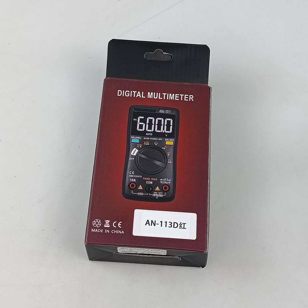 (BISA COD) FTIHSHP ANENG Digital Multimeter Voltage Tester - AN113D