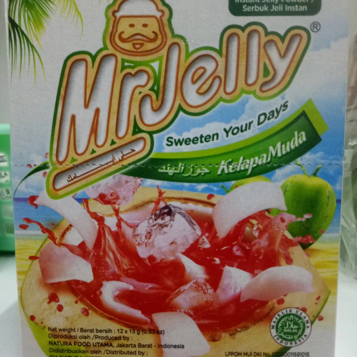 

MrJelly Kelapa Muda 15g (1 Box/12 PCS)