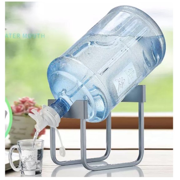 JAVASHOP Rak Galon Air Plus Kran Dudukan Galon Manual