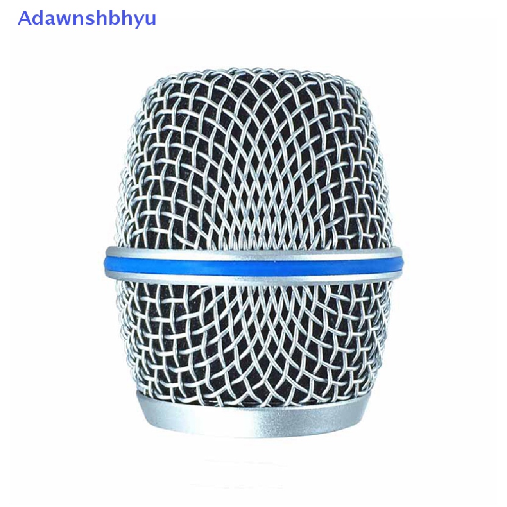 Adhyu Microphone Grill Head Microphone Grille Ball Head Cover Parts Aksesori Pengganti Logam Mikrofon Kepala Mesh DIY Bagian Aksesori Untuk Shure beta58a ID