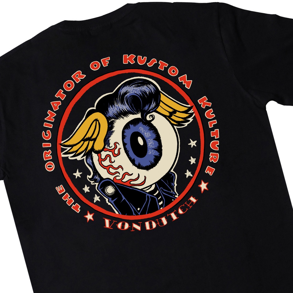 V0n Dutch Tshirt 0769 Black