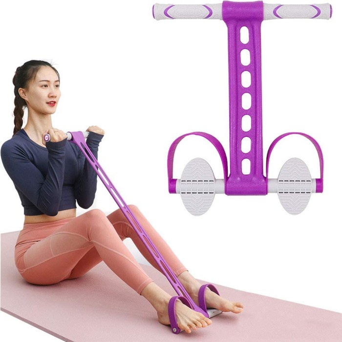 Soft Body Tummy Trimmer Pedal Sit Up Peregang Otot Olahraga Indoor