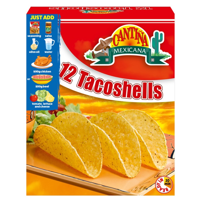 Taco Cantina Mexicana isi 12 Taco Shells 150g