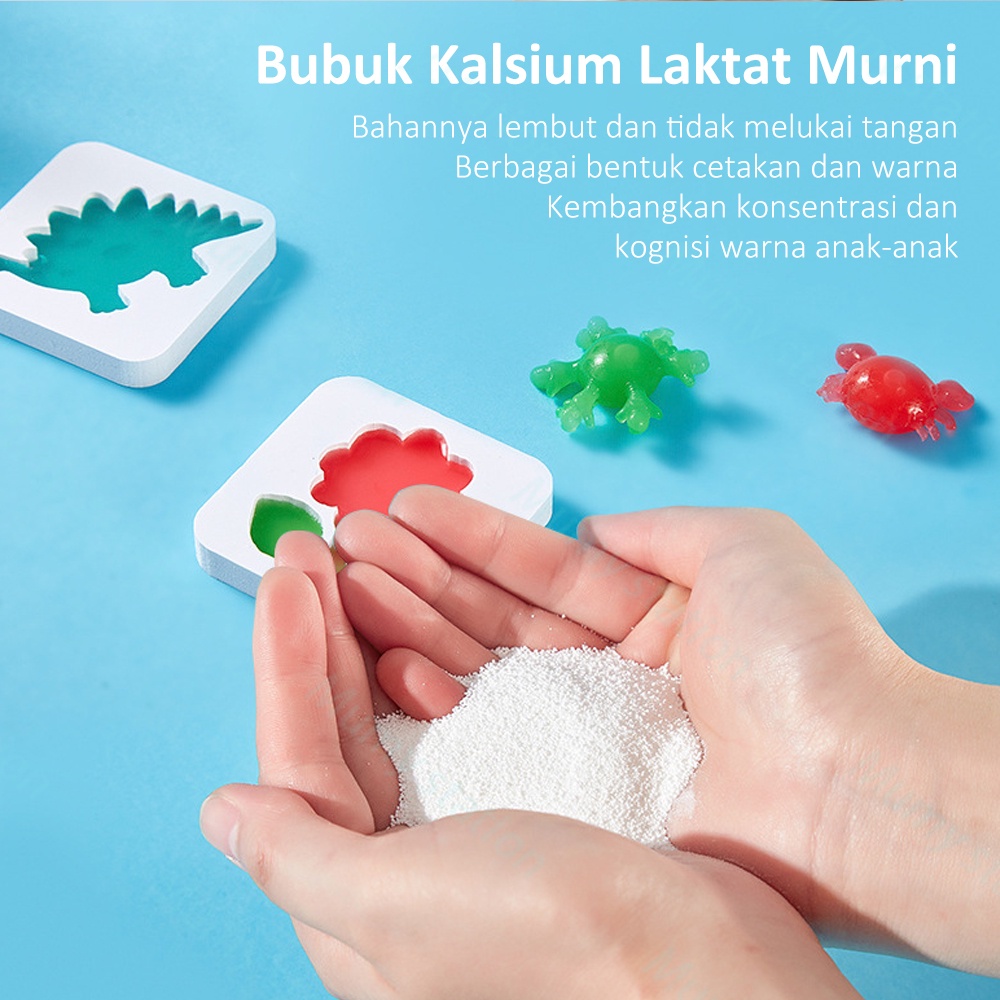 Mumystation Diy Magical Waterscape Mainan Prakarya Anak Mainan Jelly Air Magic