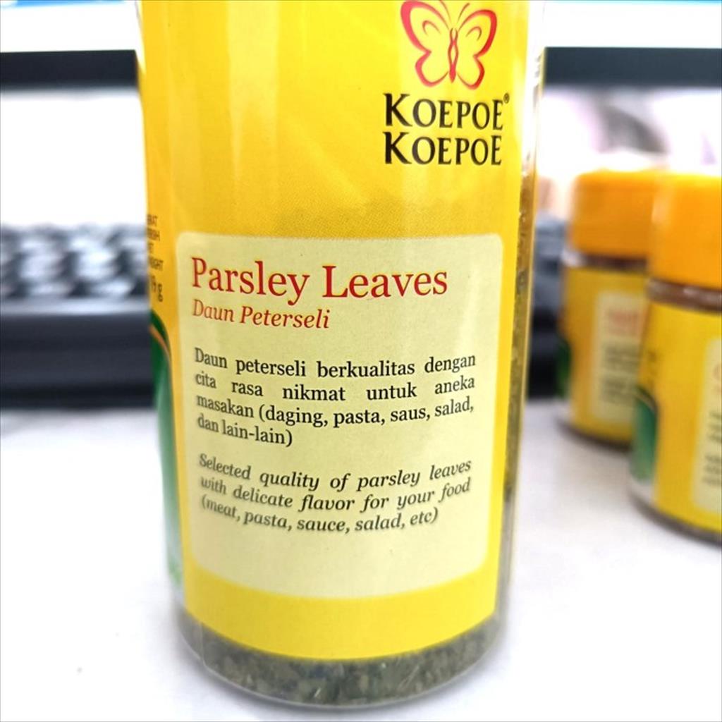 Koepoe Koepoe Rempah Daun Oregano Basil Thyme Rosemary Leaves Herbs &amp; Spices Halal