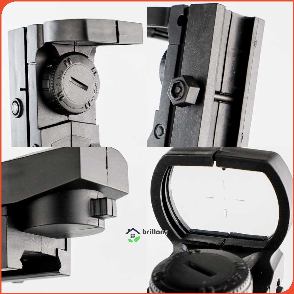 Dongzhur Kekeran Teropong Senapan Holographic Green Dot Scope 20mm - HD23