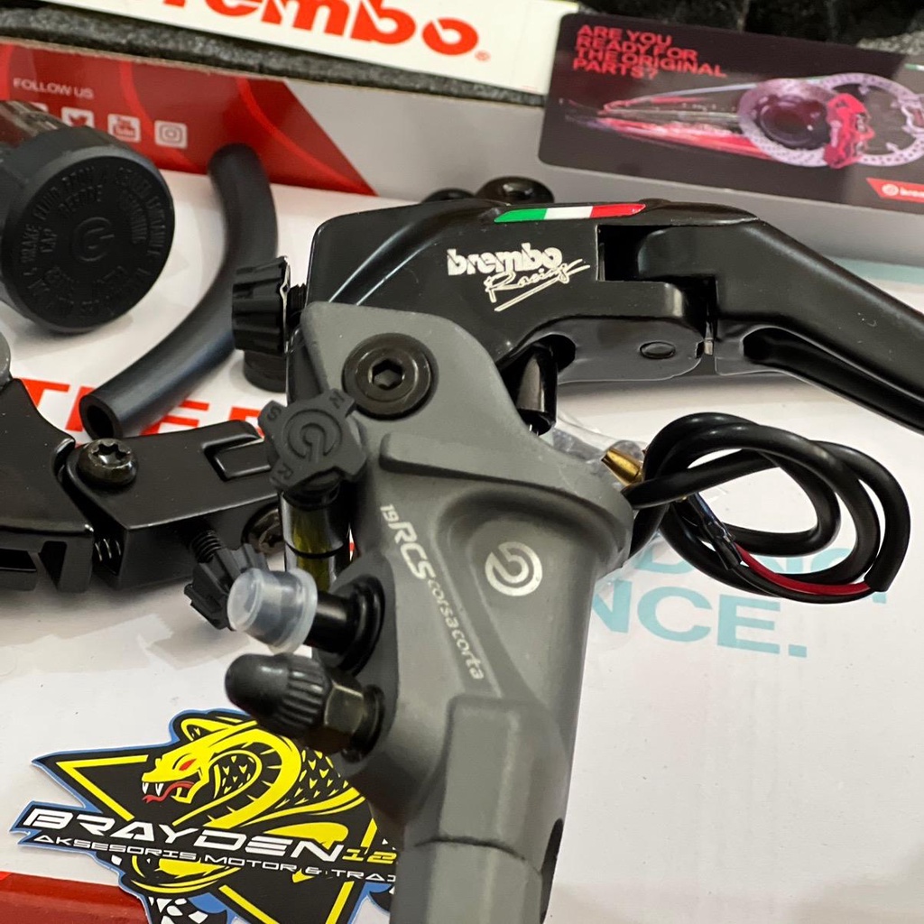 Master rem brembo corsacorta rcs19 vietnam 1 tabung dan 1 tabung