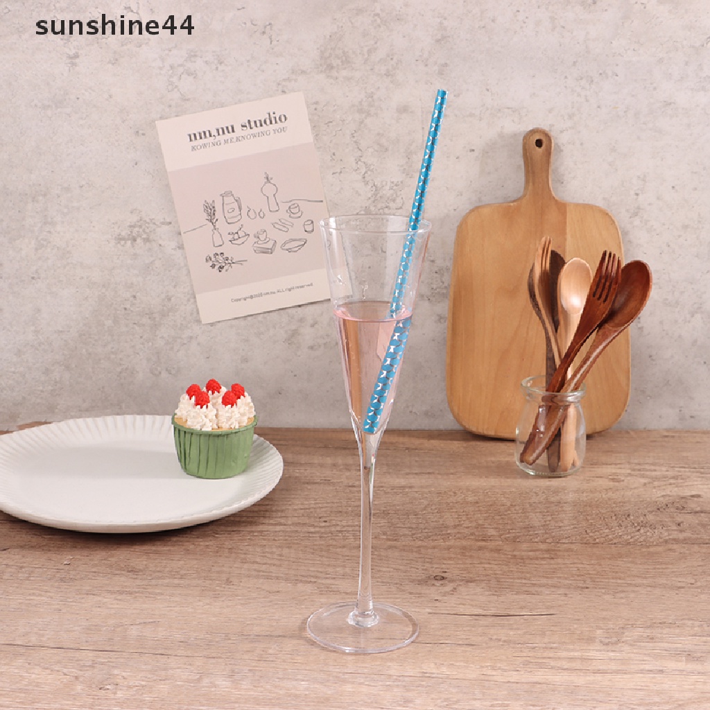 Sunshine 25pcs Paper Mermaids Straw Birthday Party Drinking Straws Decor Supplies ID