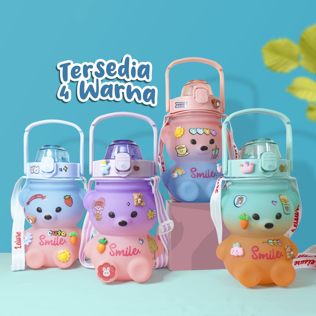Botol Minum Gemoy Beruang Bear botol minum gemoy kotak