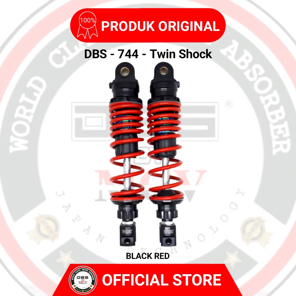 [ BISA COD ] Shock Non Tabung DBS 744 CNC SERIES Yamaha AEROX 155 NOUVO Z