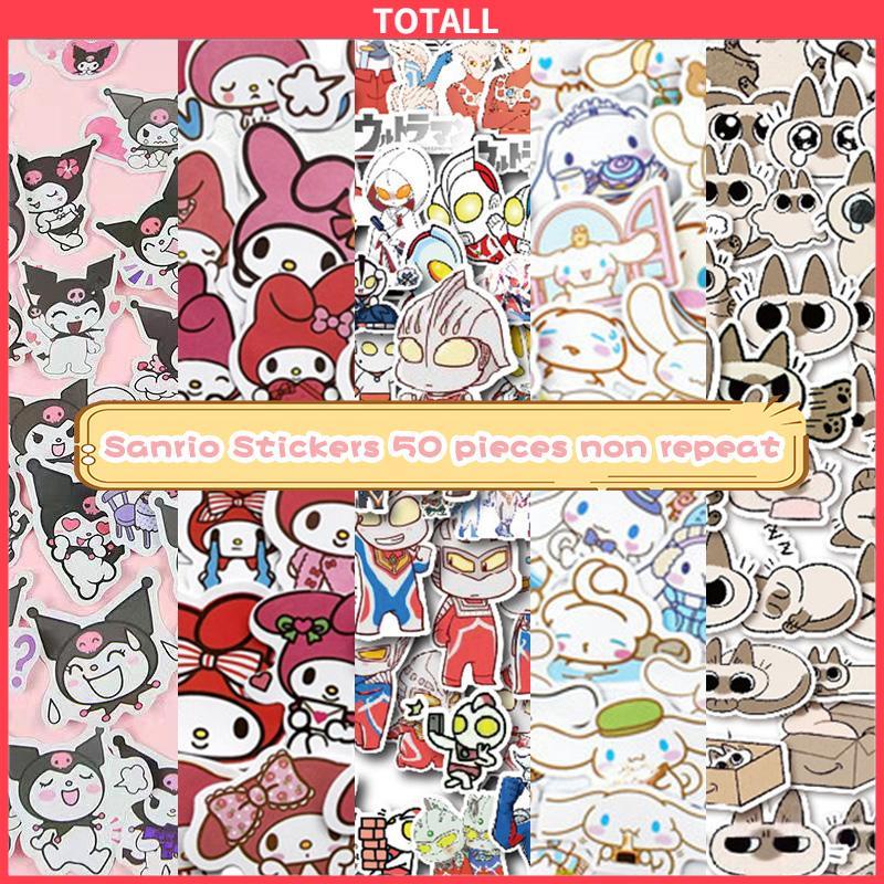 COD 60pcs Stiker Koromi，Waterproof Kartun，Sanrio MELODY -Totall