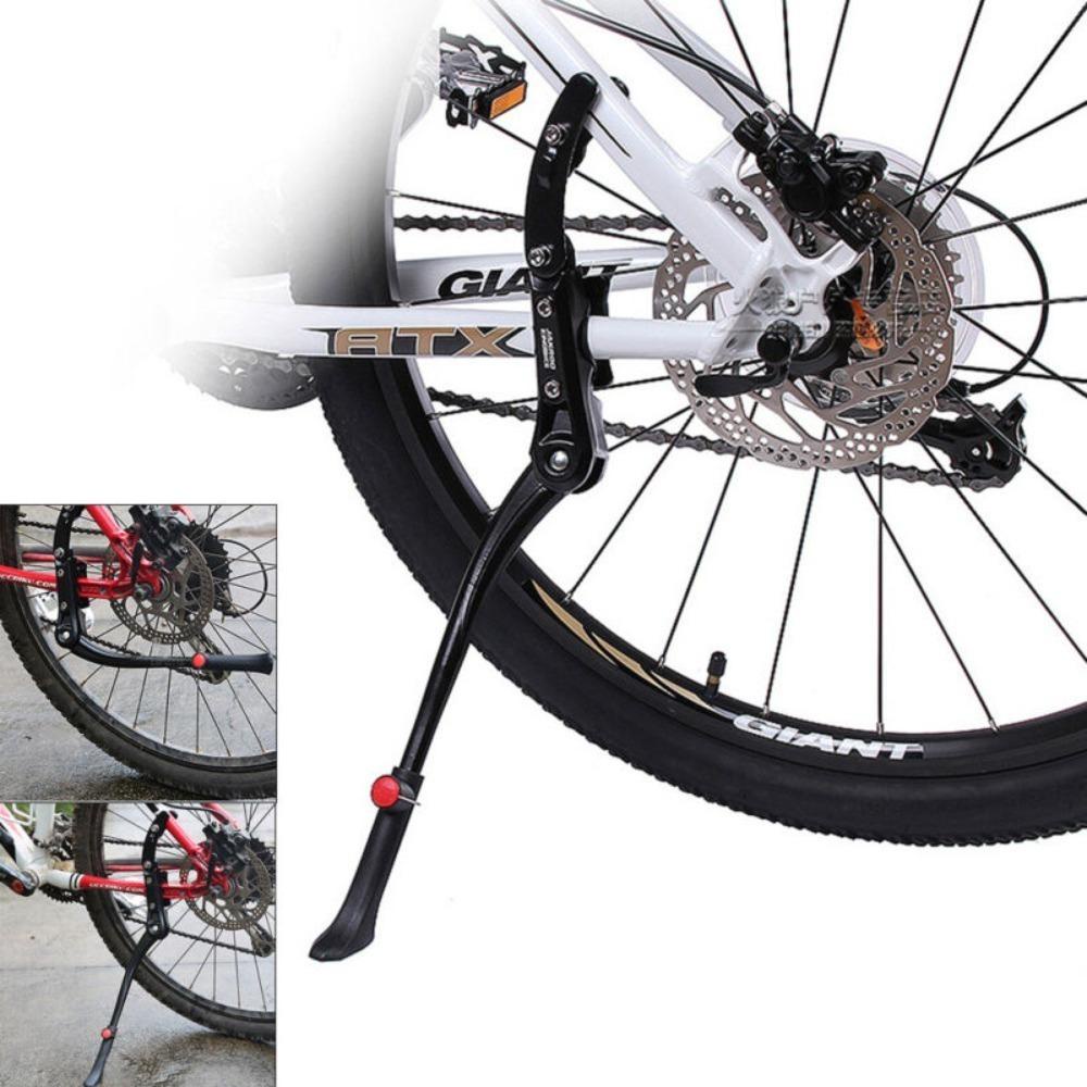 R-FLOWER Stand Tendangan Sepeda Aksesoris Sepeda Dua Lubang Dudukan Parkir Bike Kickstand