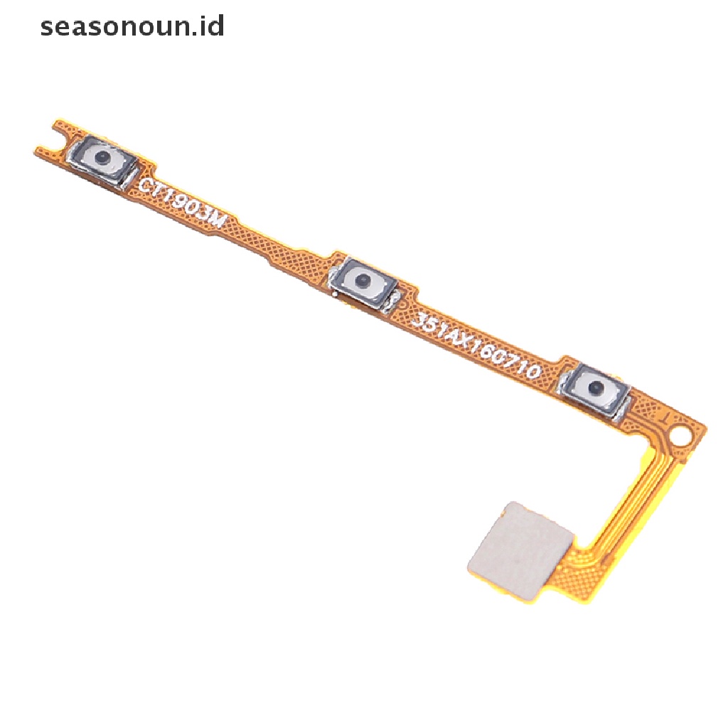 Seasonoun 1pcs Suku Cadang Pengganti Kabel flex Tombol power volume Baru Untuk xiaomi max.