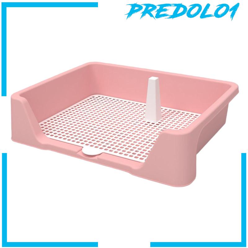 [Predolo1] Dog Training Potty Tray Urinal Jaga Bersih Anti Cipratan Kotak Kotoran Anjing Kisi