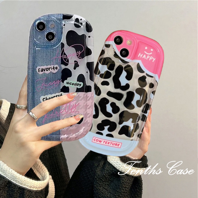 Realme C53 C55 10 C35 C33 C31 C30 C25Y C21Y C25 C25s C20 C17 C15 C12 C11 7 9i 5 5s 5i 6i Narzo 50A Prime 50iLeopard Print Sabun Soft Case Couple Cover