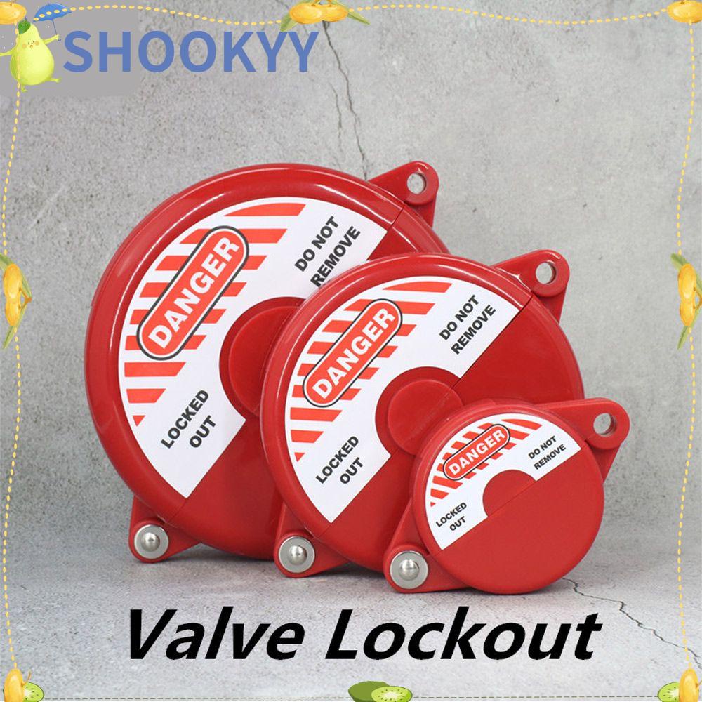 Kunci Pengaman Piringan Pengunci Klep CHOOKYY CYLINDER Gate Valve Lockout Bottle Ball Master Lock