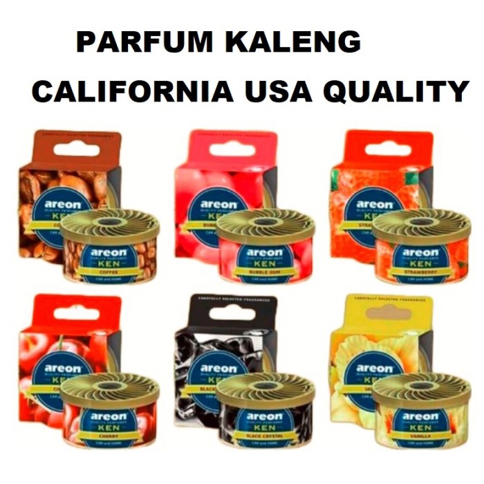 Parfum Kaleng Mobil Pengharum Pewangi organic can california scents fresca blok kayu