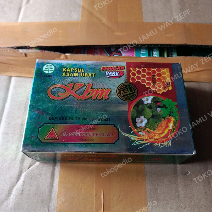 

KBM Kapsul Asam urat ASLI