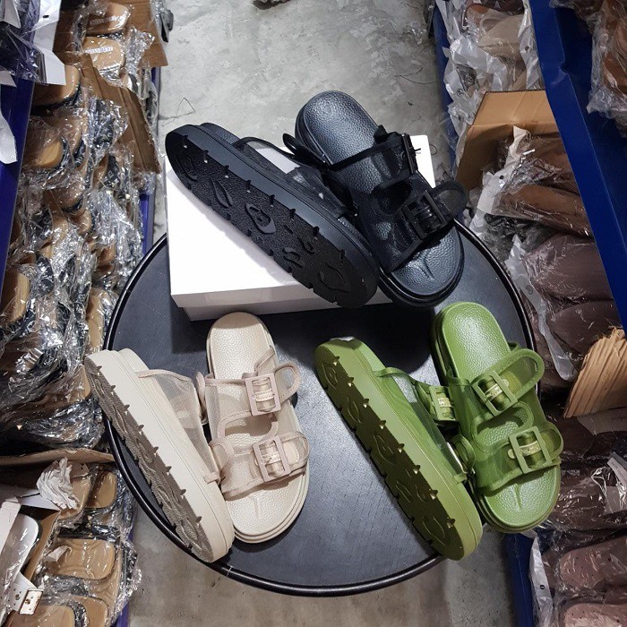0399 Sepatu Sandal Platform Wanita Premium Import - Sandal Strap