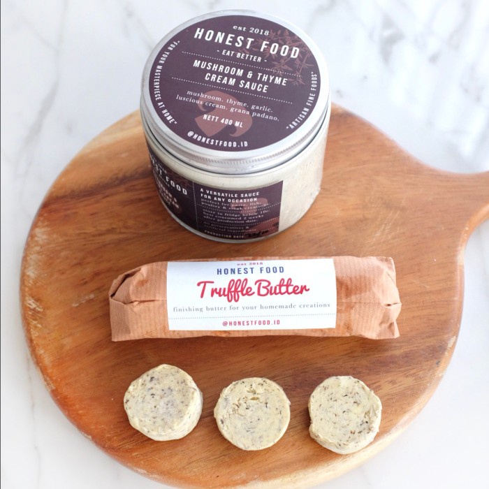 

[Ready Stock]-Cod Mushroom Cream Sauce & Truffle Butter Combo