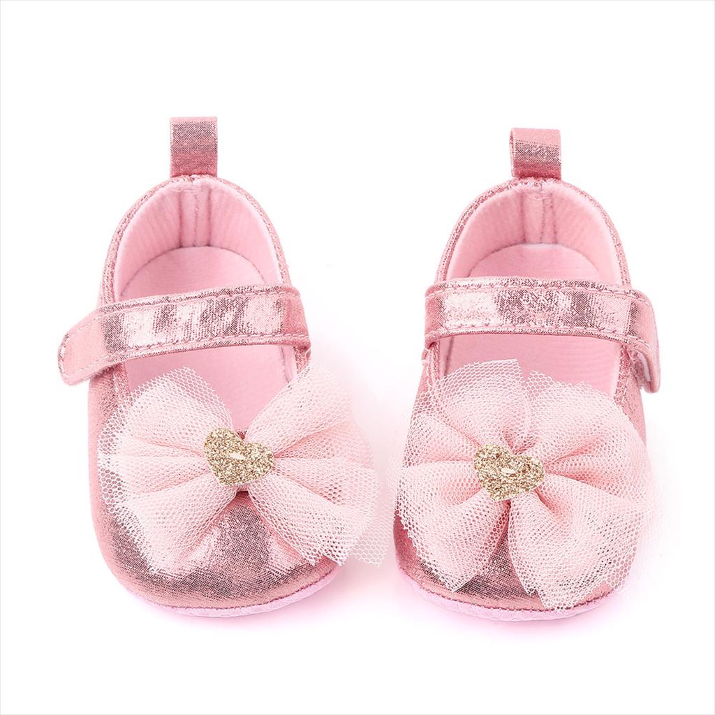 Sepatu Bayi Prewalker Perempuan 0-12 Bulan Baby Shoes Shoe Cewek 0-12 month murah B04 Heart Tutu