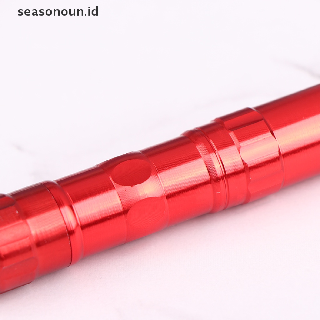 Seasonoun 3W Aluminium Alloy Tahan Air LED Torch Portable Lampu Saku Cahaya Yang Kuat.