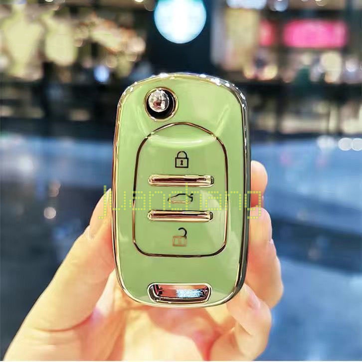 Tpu Case Kunci Mobil Cover Shell holder Untuk Wuling miniEv mini ev Almaz Cortez Confero Aksesoris Car-Styling keychain