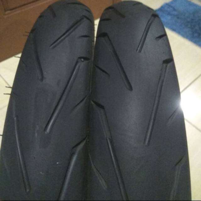 , sepasang ban second irc ring17 Satria fu ,