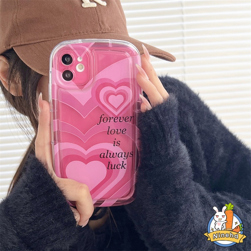 IPHONE Casing Kompatibel Untuk Iphone14 13 12 11 Pro Max X Xr Xs Max8 7 6 6s Plus SE 2020 ins Gadis Pedas Rose Red Love Silikon Fashion Phone Case Shockproof Menebal Airbag Soft Case