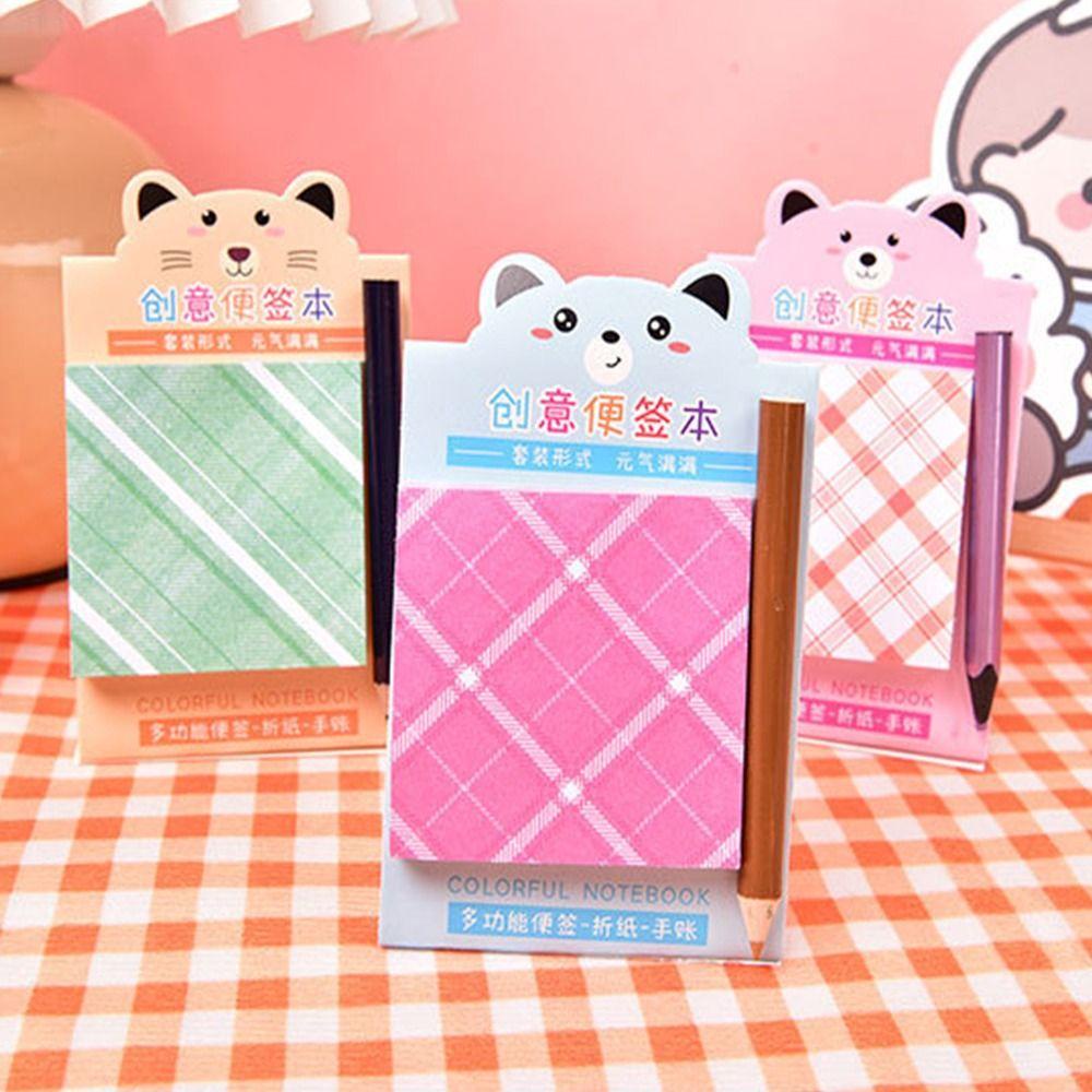 Mxbeauty Stand Memo Pad N Times Sticky DIY Dekorasi Keypoints Marker Membaca Label Perlengkapan Kantor Sekolah Diary Planner Stiker Sticky Bookmark Label Perekat