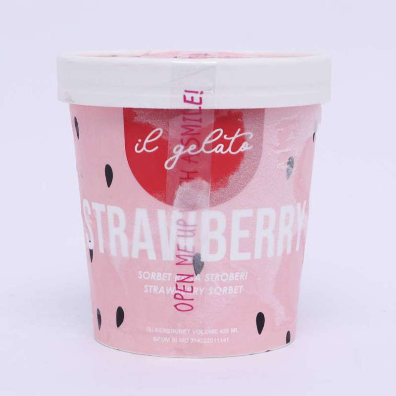 

IL GELATO SORBET STROBERI 420 ML