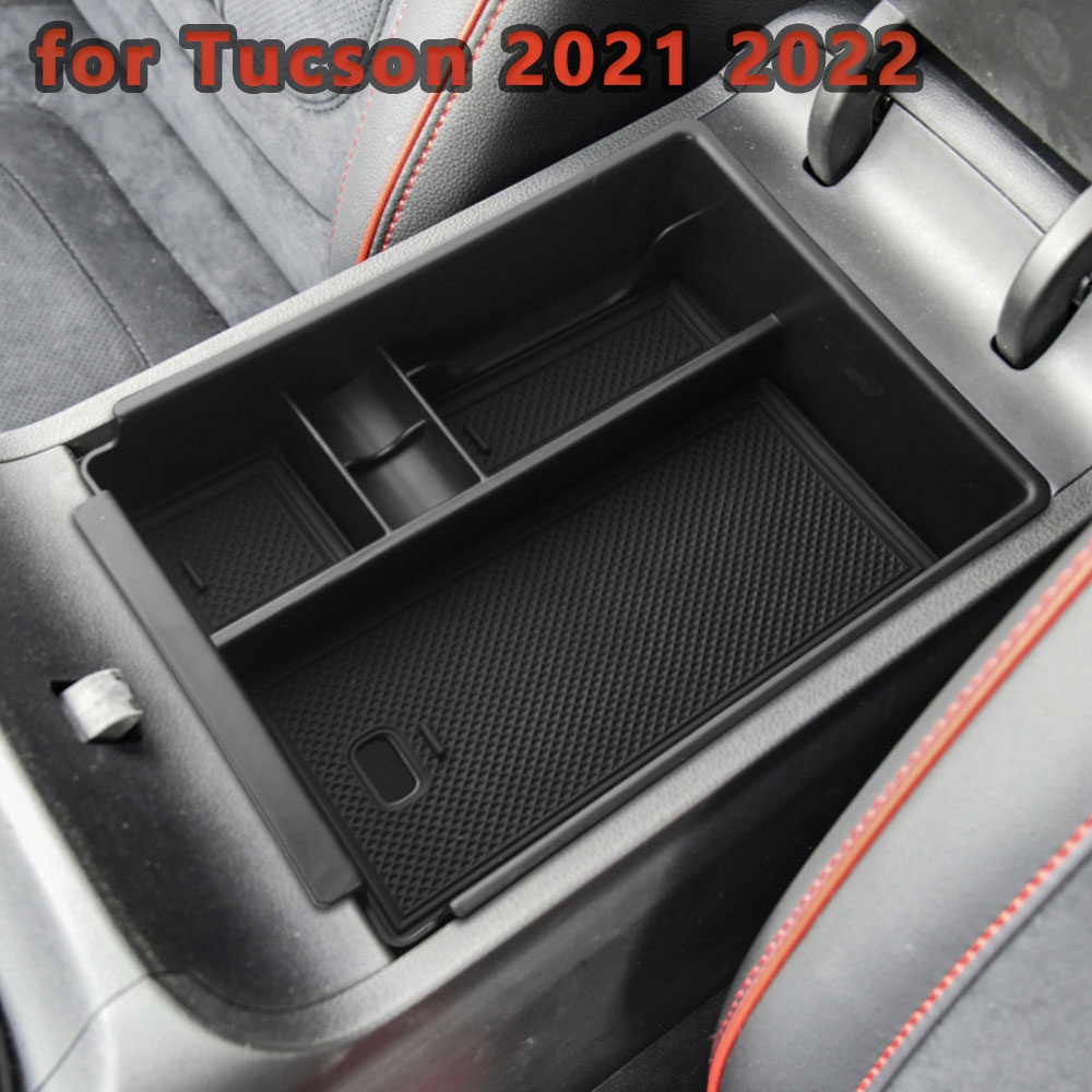 Case Nampan Penyimpanan Kotak Sandaran Tangan Pusat Mobil Untuk Hyundai Tucson NX4 20212022 Organizer Simpanwing Aksesoris