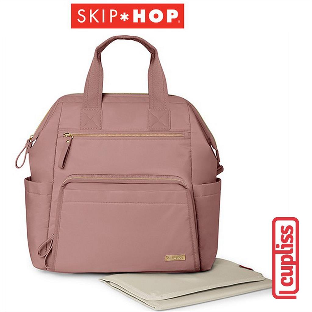 Skip Hop Main Frame Wide Backpack Diaper 345110 Rose Tas Popok