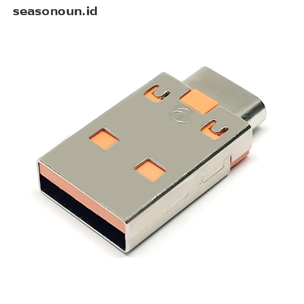 Seasonoun OTG Adapter A Type to USB 3.1 Female Fas Charging Converter Colokan USB Ke Tipe-C.