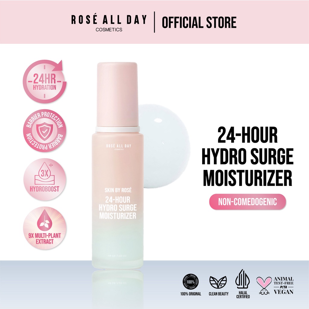 ❤️ MEMEY ❤️ ROSE ALL DAY 24-Hours Hydro Surge Moisturizer