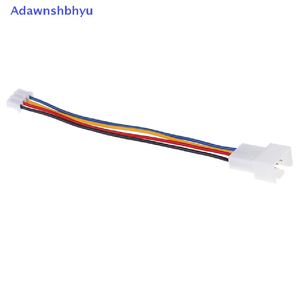 Adhyu 2Pcs Kipas Angin 4pin Kecil Universal Ke 3pin 4pin PWM connector extension cable ID