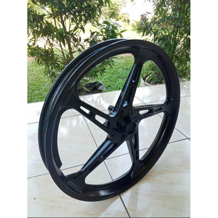 velg pelek racing depan Jupiter Burhan Z