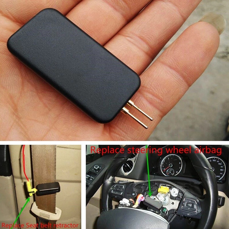 1pc Airbag Mobil Universal Detektor Kesalahan Sistem SRS/Airbag Mobil Simulasi Masalah Diagnostik/Alat Inspeksi Perbaikan Kendaraan