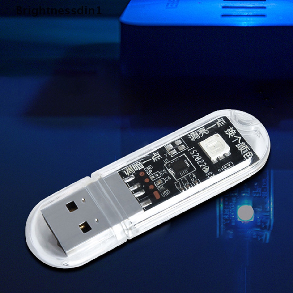[Brightnessdin1] Lampu Suara Pintar USB Voice Night Light AI Voice Light Butik Kecerdasan Buatan