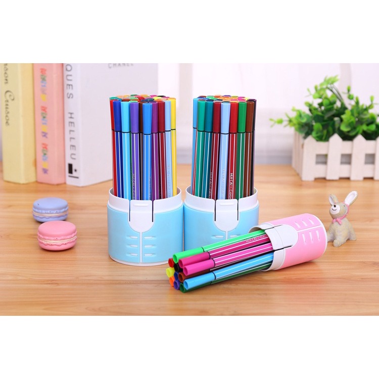 12pcs Water Color Pen Pensil Warna Cair 12 Warna Tabung OSM-ST0238